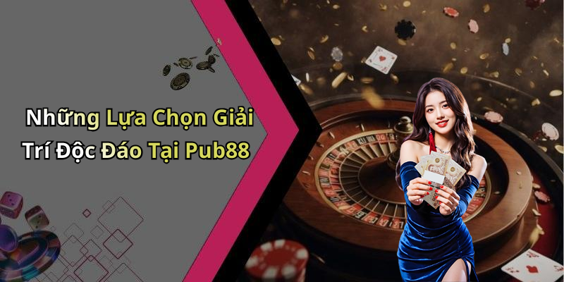 Những Lựa Chọn Giải Trí Độc Đáo Tại Pub88