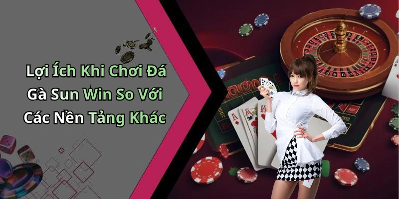 Lợi Ích Khi Chơi Đá Gà Sun Win So Với Các Nền Tảng Khác